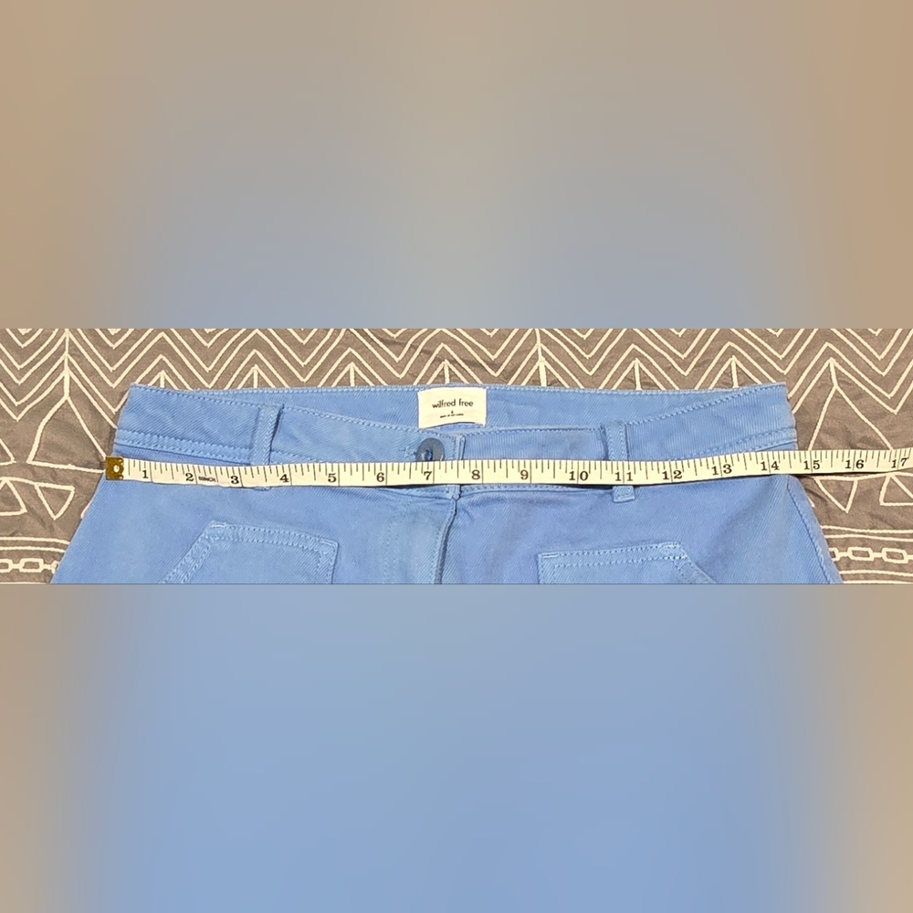 Wilfred Free Modern Utility Pant In Blue Size 6 - Picture 5 of 8